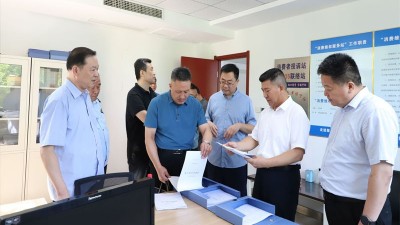泰安市市場監(jiān)管局領(lǐng)導(dǎo)到金彩山督導(dǎo)消費(fèi)環(huán)境建設(shè)工作