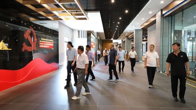 駐泰安市、縣（市區(qū)）省派工作隊(duì)來(lái)金彩山酒文化園參觀調(diào)研